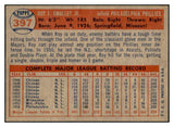 1957 Topps Baseball #397 Roy Smalley Phillies EX-MT 535529