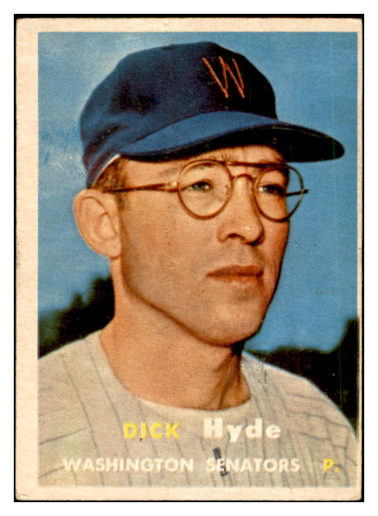 1957 Topps Baseball #403 Dick Hyde Senators EX-MT 535533