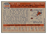 1957 Topps Baseball #405 Duke Maas Tigers EX-MT 535535