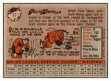 1958 Topps Baseball #017 Felix Mantilla Braves EX-MT 535549