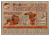 1958 Topps Baseball #018 Frank Sullivan Red Sox EX-MT 535550