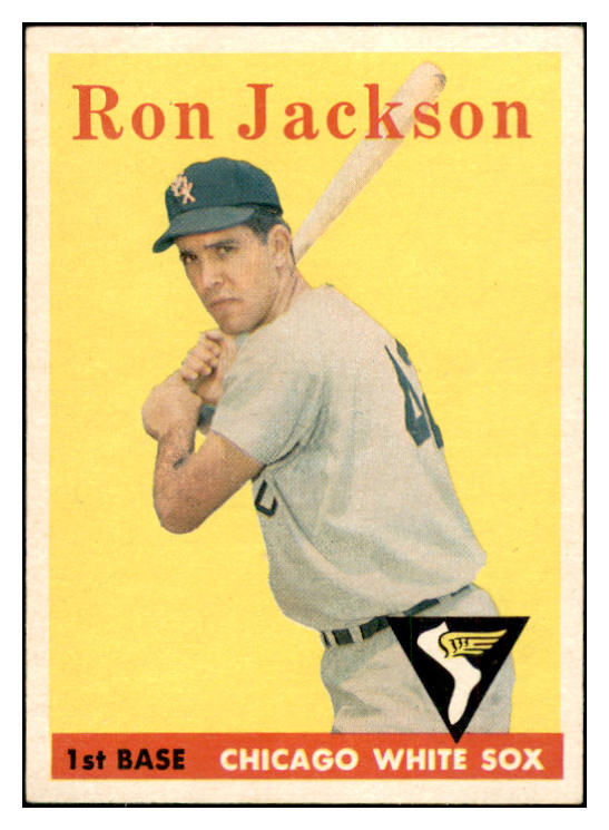 1958 Topps Baseball #026 Ron Jackson White Sox EX-MT 535554