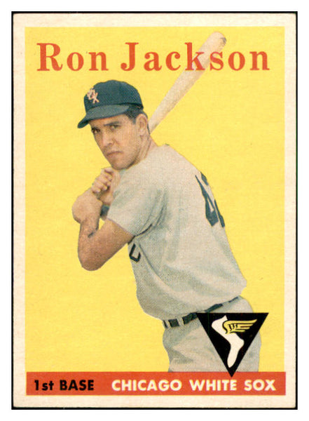 1958 Topps Baseball #026 Ron Jackson White Sox EX-MT 535554