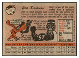 1958 Topps Baseball #034 Bob Thurman Reds EX-MT 535565