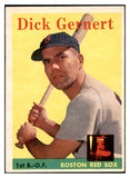 1958 Topps Baseball #038 Dick Gernert Red Sox EX-MT 535572