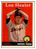 1958 Topps Baseball #046 Lou Sleater Tigers EX-MT 535577