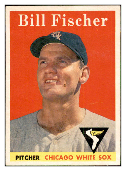 1958 Topps Baseball #056 Bill Fischer White Sox EX-MT 535589