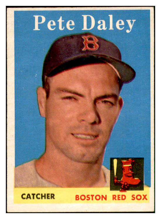 1958 Topps Baseball #073 Pete Daley Red Sox EX-MT 535612