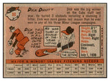 1958 Topps Baseball #080 Dick Drott Cubs EX-MT 535619