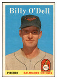 1958 Topps Baseball #084 Billy O'Dell Orioles EX-MT 535625