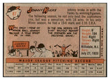 1958 Topps Baseball #087 Johnny Kucks Yankees EX-MT 535628