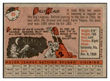 1958 Topps Baseball #089 Billy Klaus Red Sox EX-MT 535629