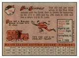 1958 Topps Baseball #106 Dick Schofield Cardinals EX-MT 535647