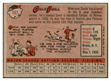1958 Topps Baseball #107 Ozzie Virgil Giants EX-MT 535648