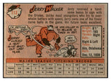 1958 Topps Baseball #113 Jerry Walker Orioles EX-MT 535657