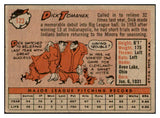 1958 Topps Baseball #123 Dick Tomanek Indians EX-MT 535668