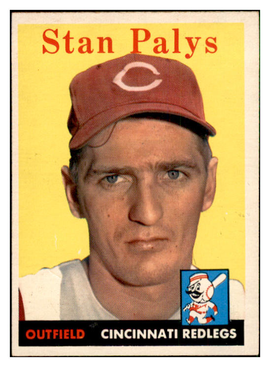1958 Topps Baseball #126 Stan Palys Reds EX-MT 535671