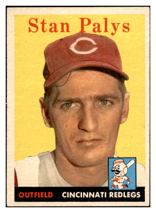 1958 Topps Baseball #126 Stan Palys Reds EX-MT 535672