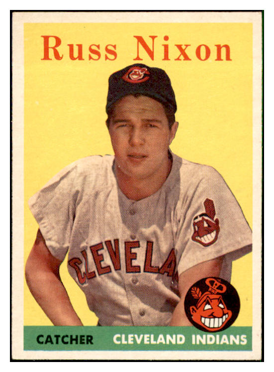 1958 Topps Baseball #133 Russ Nixon Indians EX-MT 535678