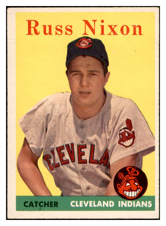 1958 Topps Baseball #133 Russ Nixon Indians EX-MT 535679