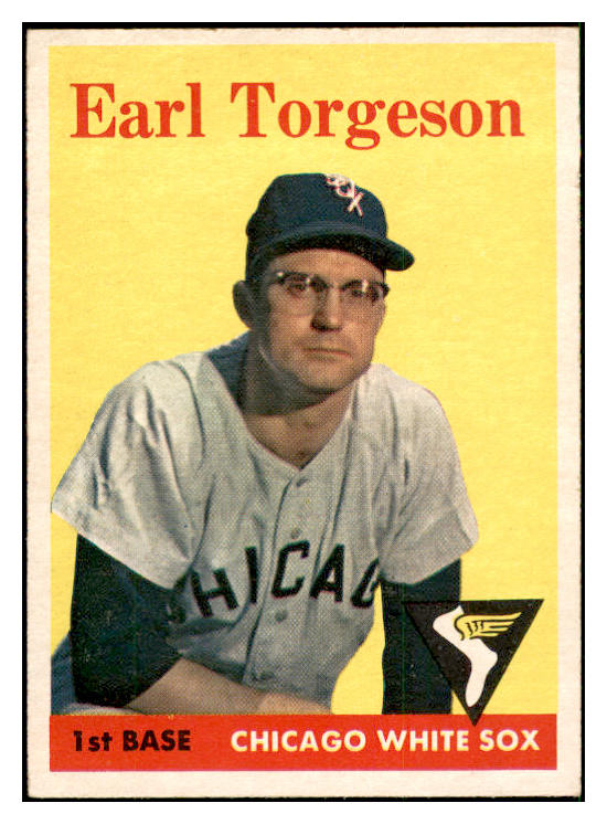 1958 Topps Baseball #138 Earl Torgeson White Sox EX-MT 535686