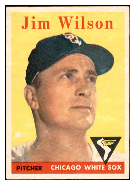 1958 Topps Baseball #163 Jim Wilson White Sox EX-MT 535714