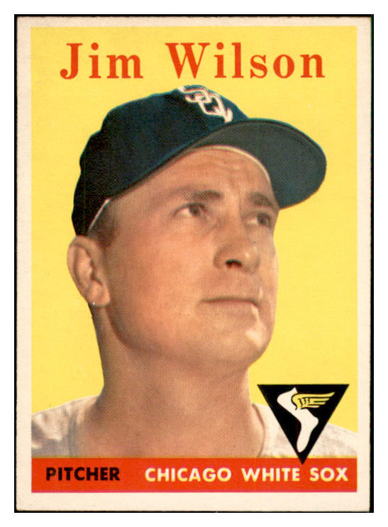 1958 Topps Baseball #163 Jim Wilson White Sox EX-MT 535715