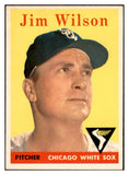 1958 Topps Baseball #163 Jim Wilson White Sox EX-MT 535715