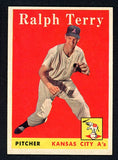 1958 Topps Baseball #169 Ralph Terry A's EX-MT 535724