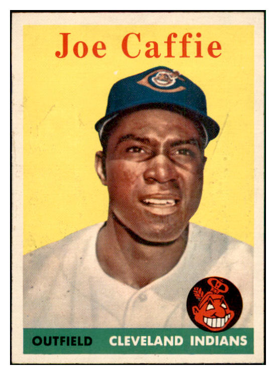 1958 Topps Baseball #182 Joe Caffie Indians EX-MT 535739