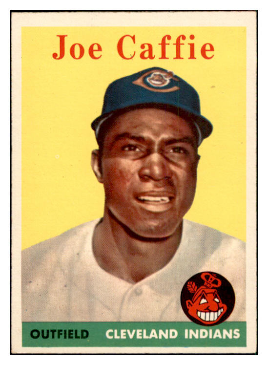 1958 Topps Baseball #182 Joe Caffie Indians EX-MT 535740