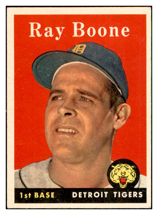 1958 Topps Baseball #185 Ray Boone Tigers EX-MT 535745