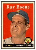 1958 Topps Baseball #185 Ray Boone Tigers EX-MT 535745