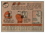 1958 Topps Baseball #188 Milt Bolling Senators EX-MT 535748