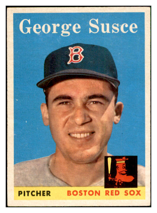 1958 Topps Baseball #189 George Susce Red Sox EX-MT 535750