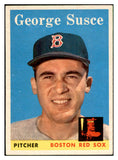 1958 Topps Baseball #189 George Susce Red Sox EX-MT 535750