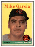 1958 Topps Baseball #196 Mike Garcia Indians EX-MT 535758