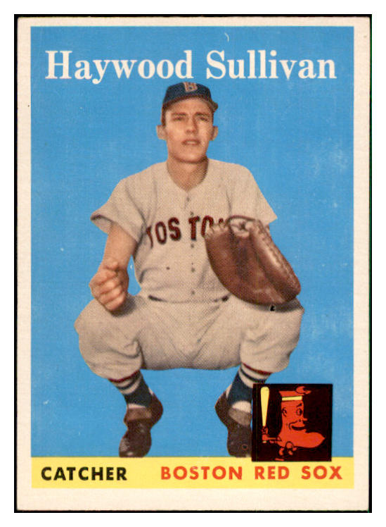 1958 Topps Baseball #197 Haywood Sullivan Red Sox EX-MT 535760