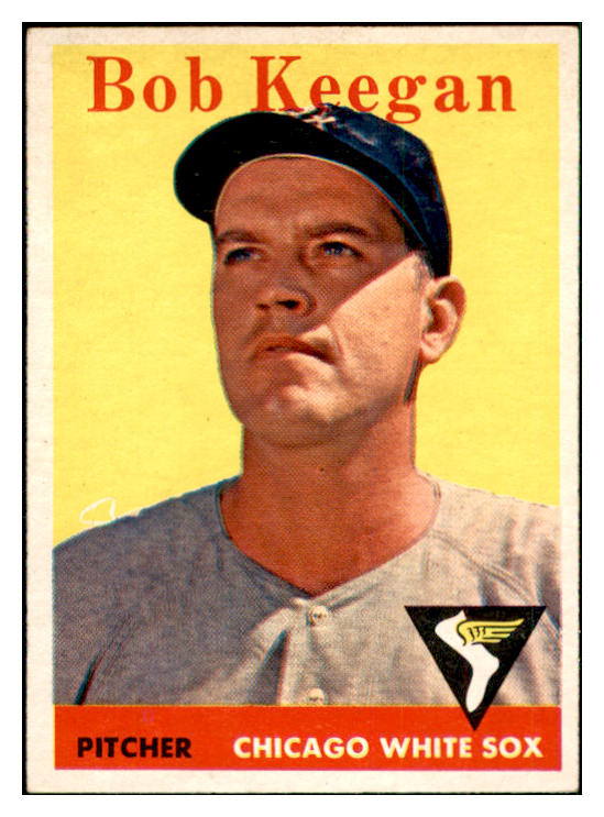 1958 Topps Baseball #200 Bob Keegan White Sox EX-MT 535763
