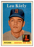 1958 Topps Baseball #204 Leo Kiely Red Sox EX-MT 535769