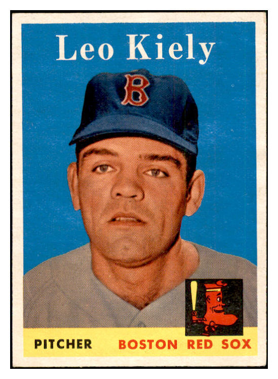 1958 Topps Baseball #204 Leo Kiely Red Sox EX-MT 535770