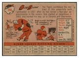 1958 Topps Baseball #206 Bob Shaw Tigers EX-MT 535772