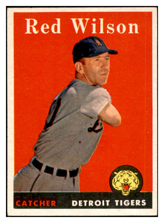 1958 Topps Baseball #213 Red Wilson Tigers EX-MT 535784