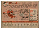 1958 Topps Baseball #214 Willard Schmidt Reds EX-MT 535785