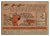 1958 Topps Baseball #218 Dick Rand Pirates EX-MT 535788