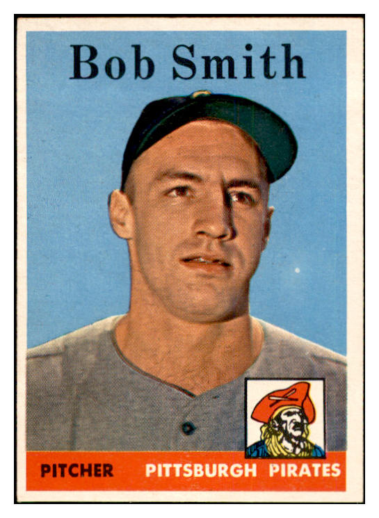 1958 Topps Baseball #226 Bob Smith Pirates EX-MT 535801