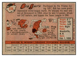 1958 Topps Baseball #226 Bob Smith Pirates EX-MT 535801