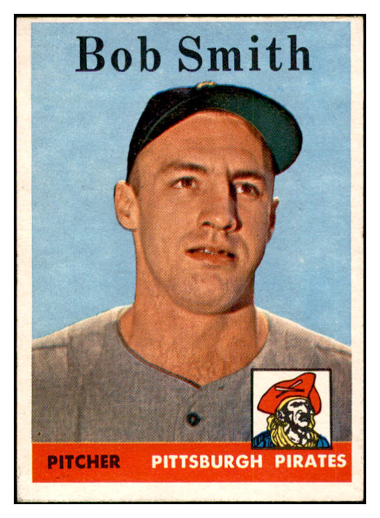 1958 Topps Baseball #226 Bob Smith Pirates EX-MT 535802