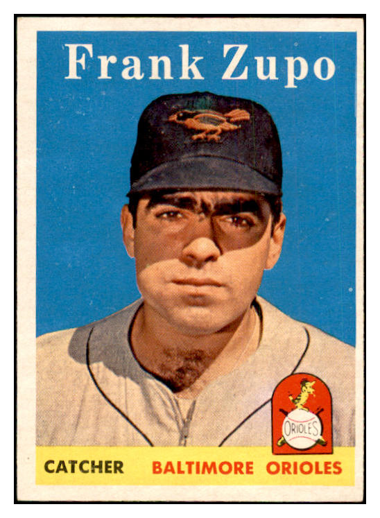 1958 Topps Baseball #229 Frank Zupo Orioles EX-MT 535807