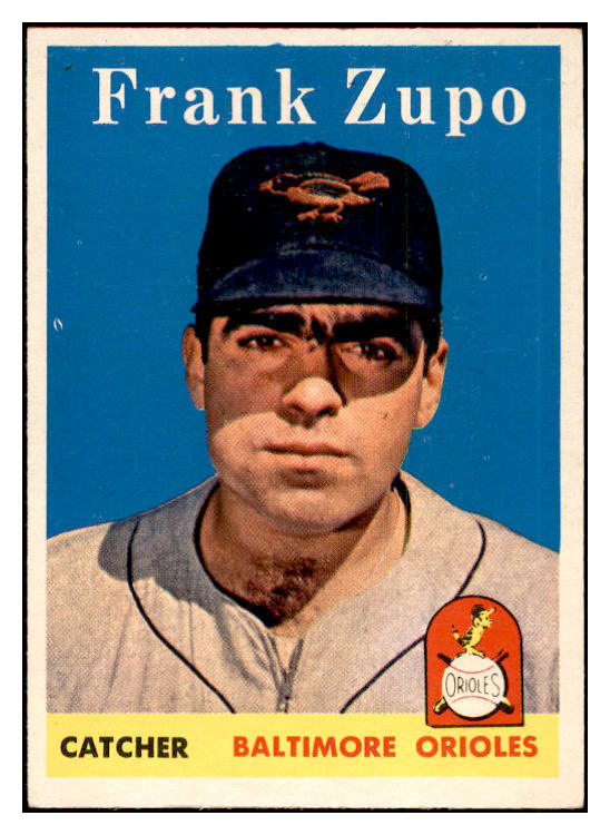 1958 Topps Baseball #229 Frank Zupo Orioles EX-MT 535808